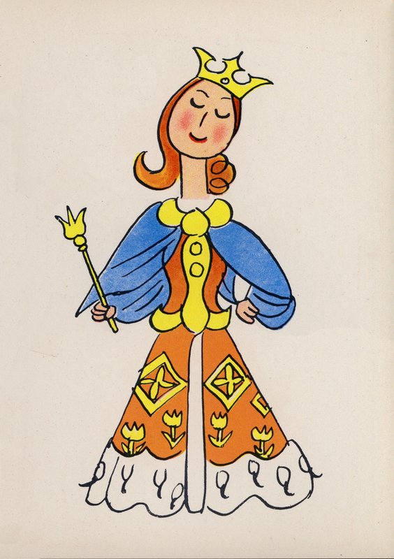 One of Walter Trier’s Crazy People by Walter Trier