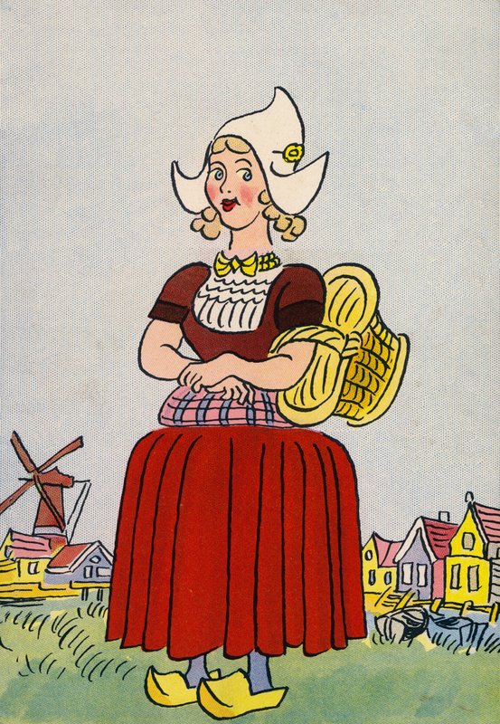 Walter Trier’s Crazy Costumes: Holland by Walter Trier