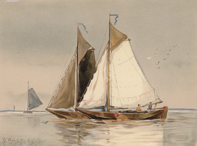 Dutch Bottlers on the Scheldt by Walter William May