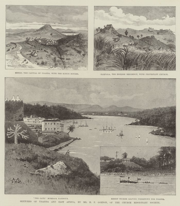 Sketches of Uganda and East Africa by Warry