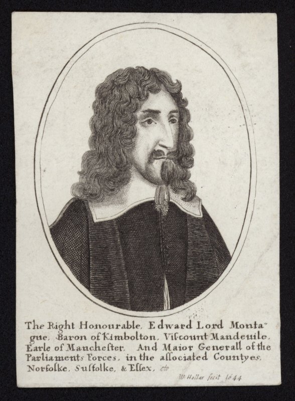 The Right Honourable Edward Lord Montague by Wenceslaus Hollar