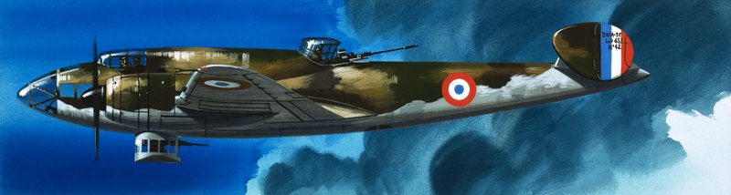 Into the Blue: French Aircraft of World War II by Wilf (20th century) Hardy