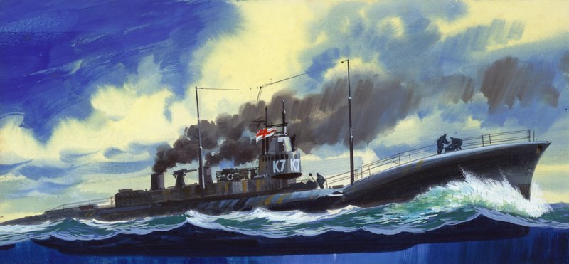 Suicide Subs by Wilf (20th century) Hardy