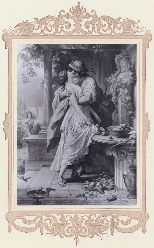 Dora, Alexis and Dora (lithograph) by Wilhelm von (after) Kaulbach