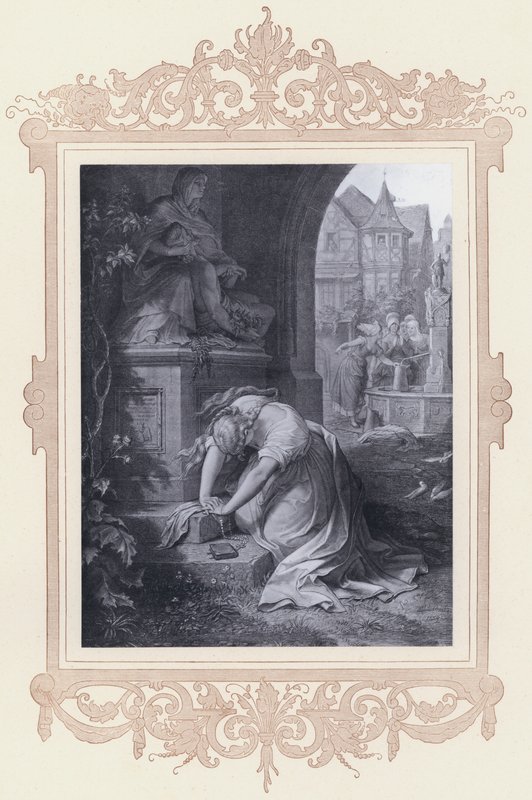 Gretchen, Mater Dolorosa (litho) by Wilhelm von (after) Kaulbach