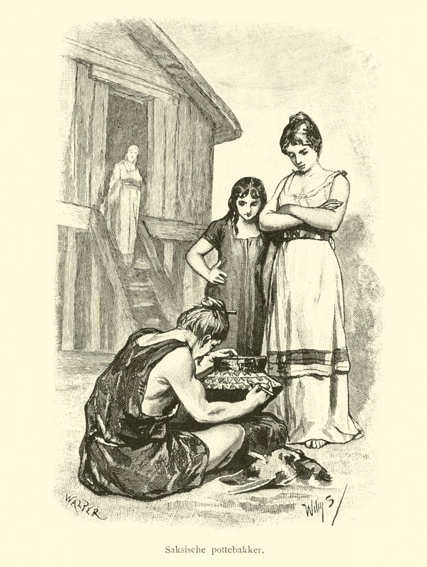 Saxon Potter by Willem II Steelink