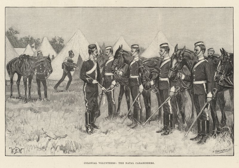 Colonial Volunteers, the Natal Carabineers by William Barnes Wollen