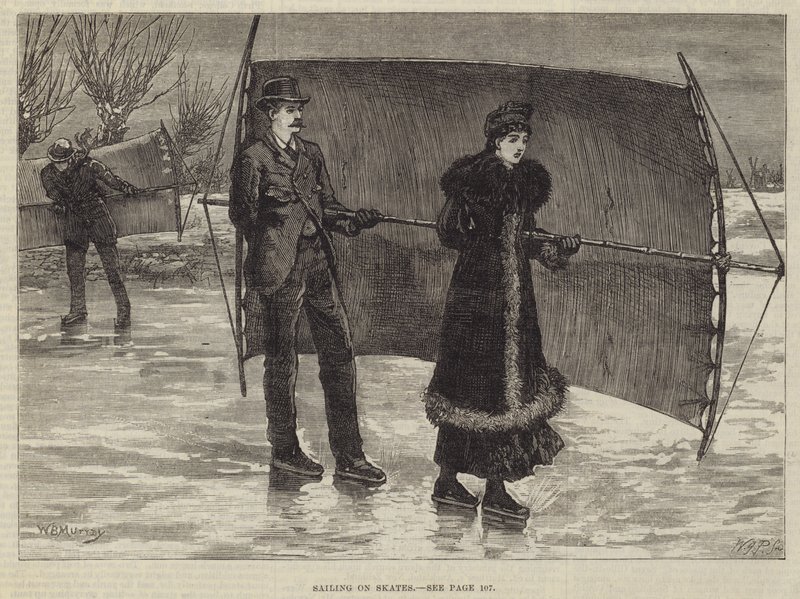 Sailing on Skates by William Bazett Murray