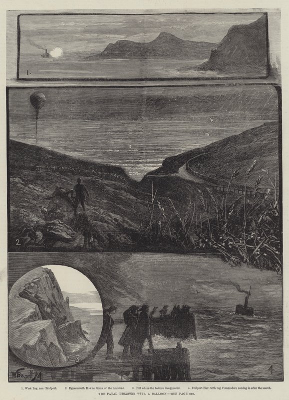 The Fatal Disaster with a Balloon by William Bazett Murray