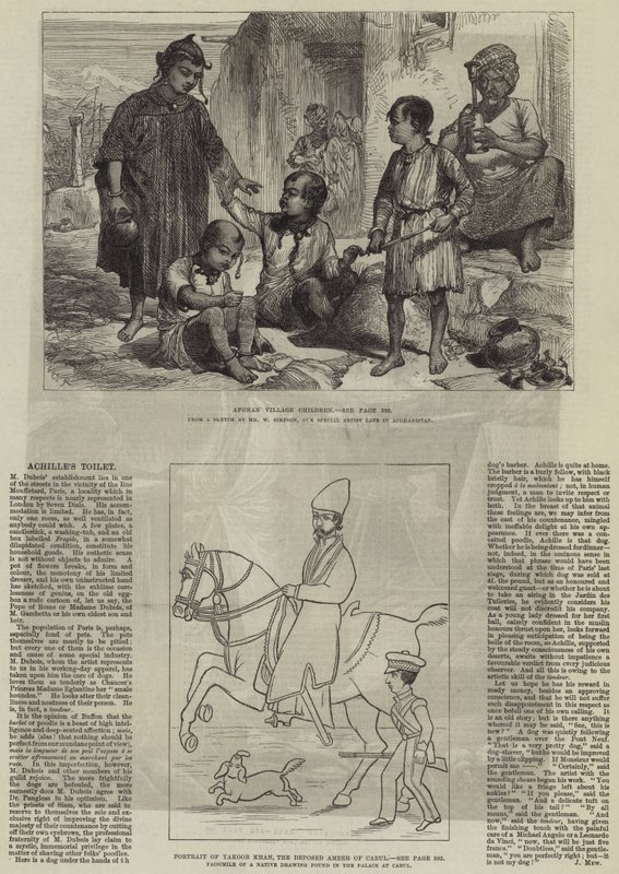 The Afghan War by William Crimea Simpson