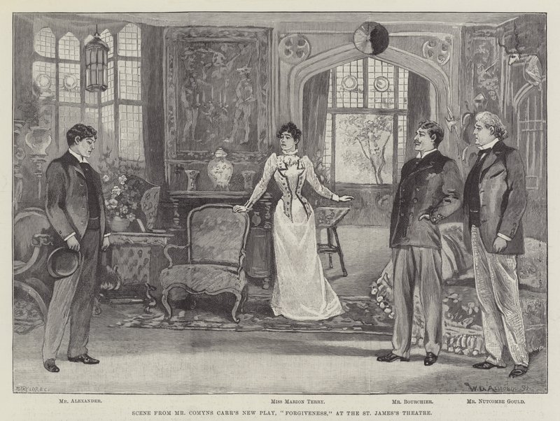Scene from Mr Comyns Carr