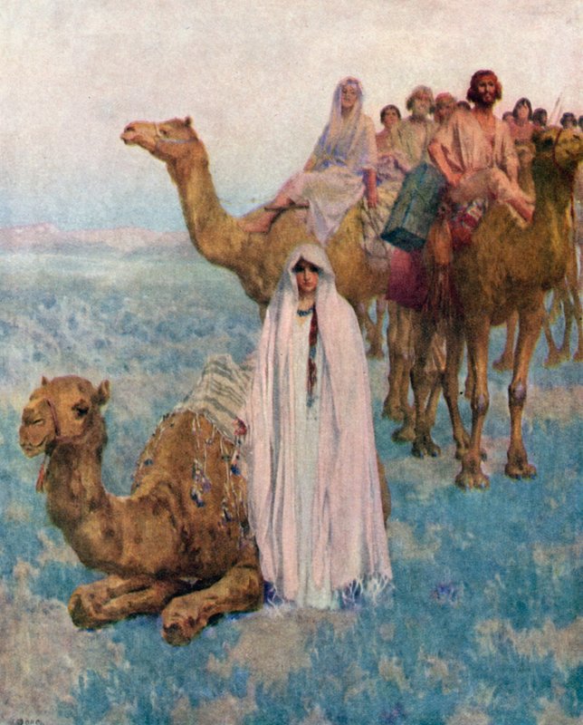 Rebekah Comes to Isaac by William Ladd Taylor