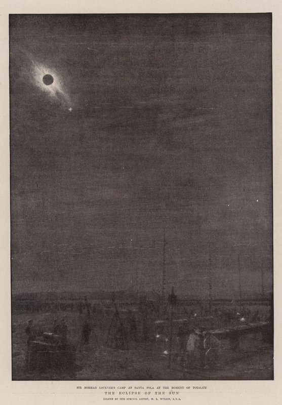 The Eclipse of the Sun by William Lionel Wyllie