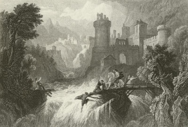 The Mountain Torrent by William Purser