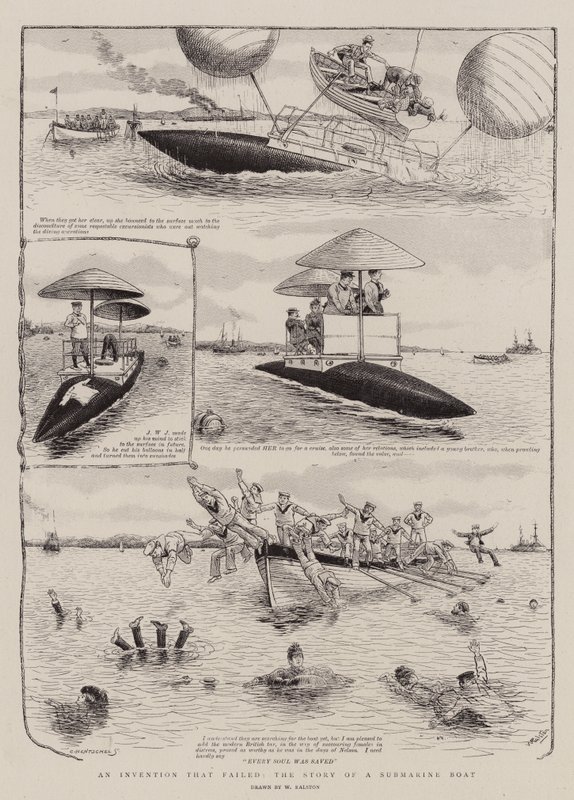 An Invention that failed, the Story of a Submarine Boat by William Ralston