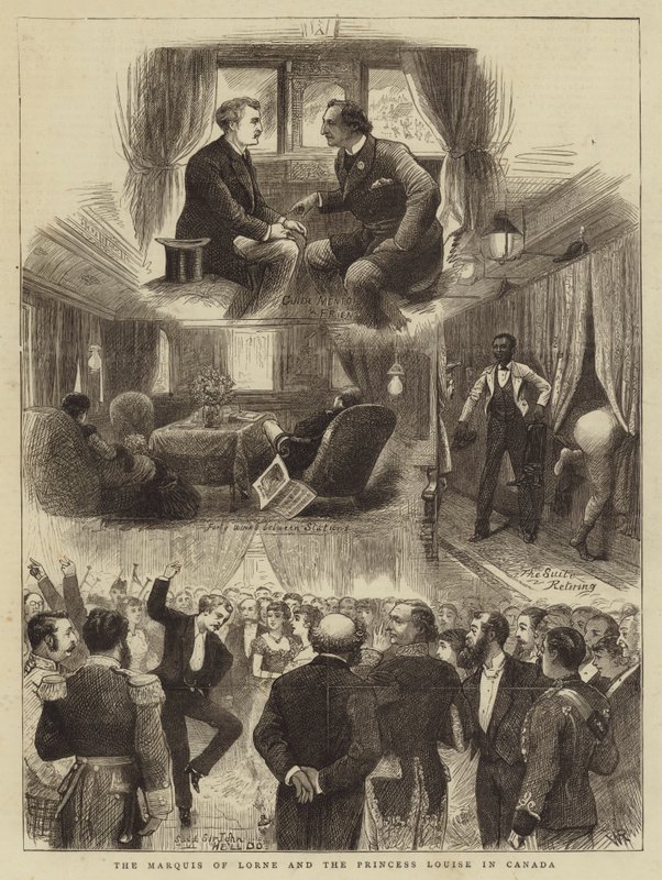The Marquis of Lorne and the Princess Louise in Canada by William Ralston