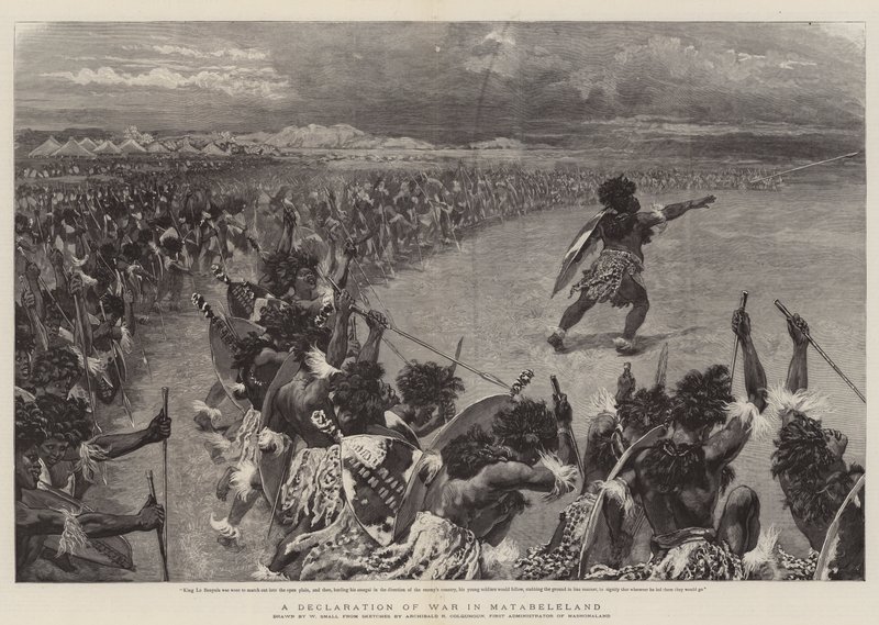 A Declaration of War in Matabeleland by William Small
