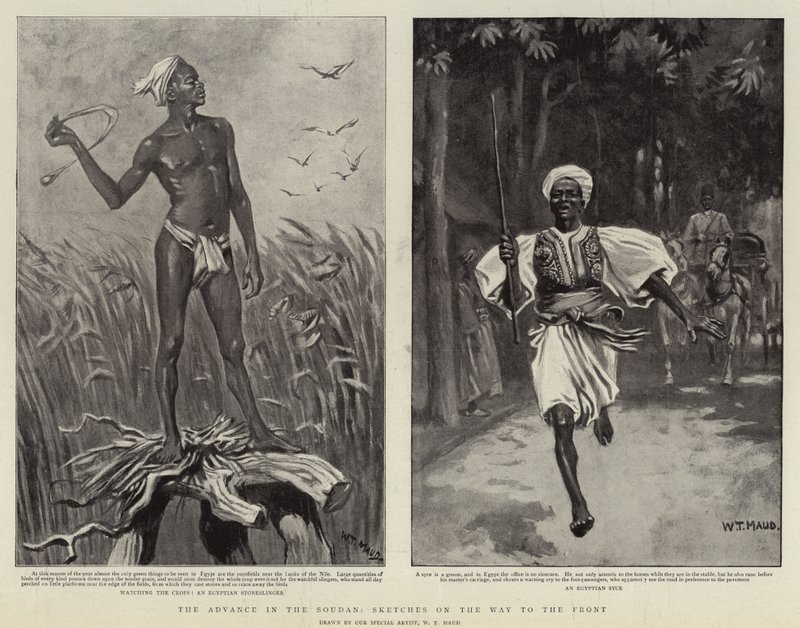 The Advance in the Sudan, Sketches on the Way to the Front by William T. Maud