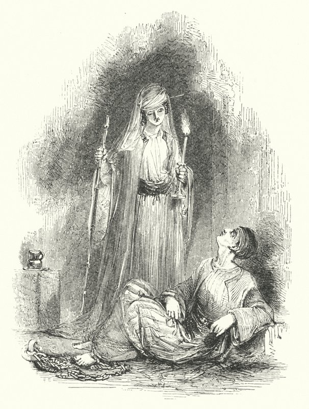 The Daughter of Bahram visiting El-As
