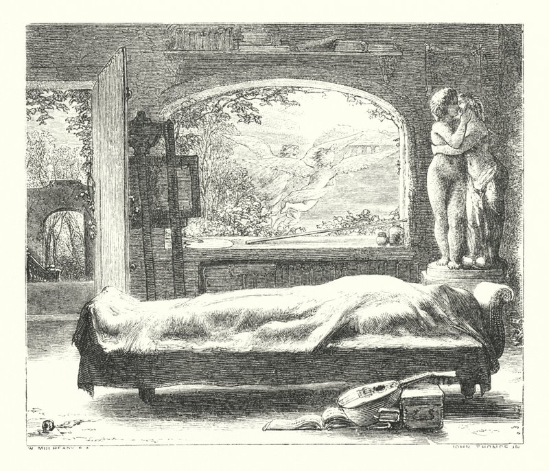 The Deserted House by William (after) Mulready