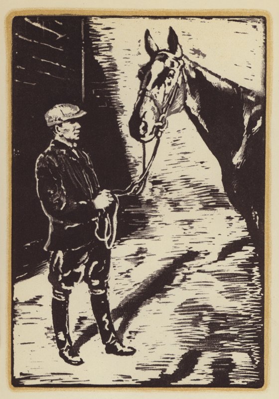 Illustration for Memoirs of a Fox-Hunting Man by Siegfried Sassoon by William (after) Nicholson
