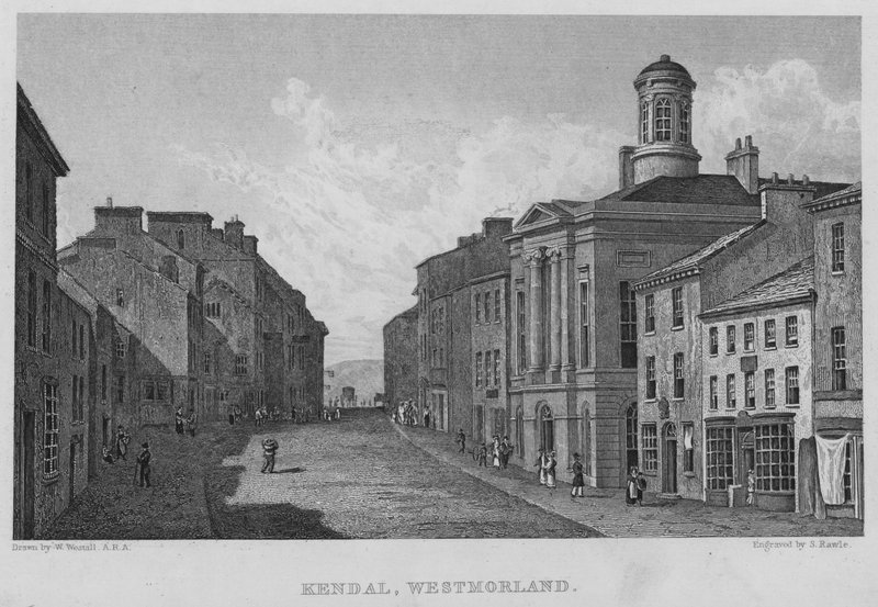 Kendal, Westmorland by William (after) Westall