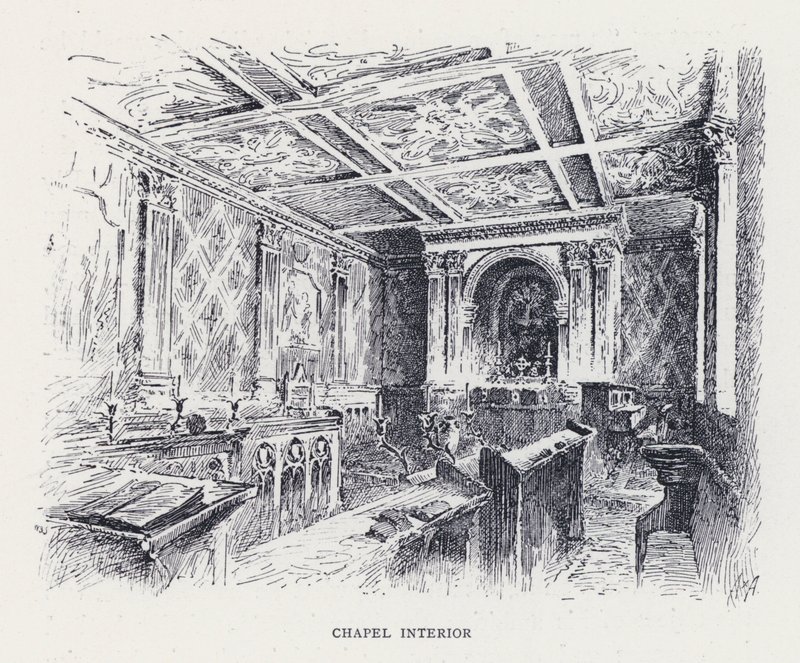 Chapel Interior by William Alexander Ansted