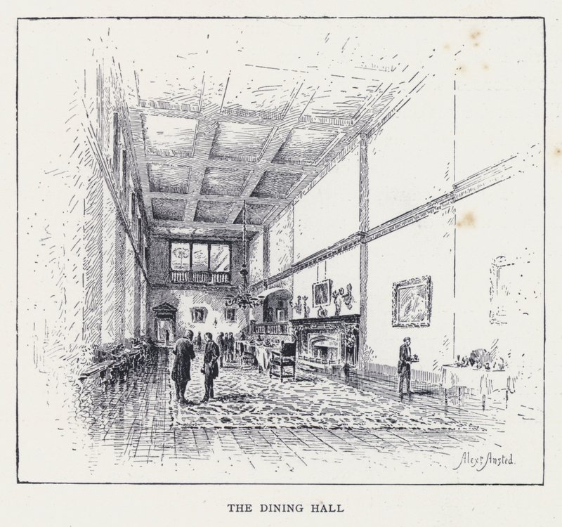 The Dining Hall by William Alexander Ansted