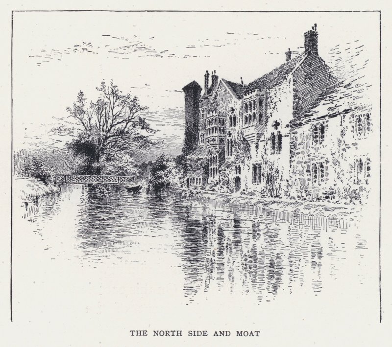 The North Side and Moat by William Alexander Ansted