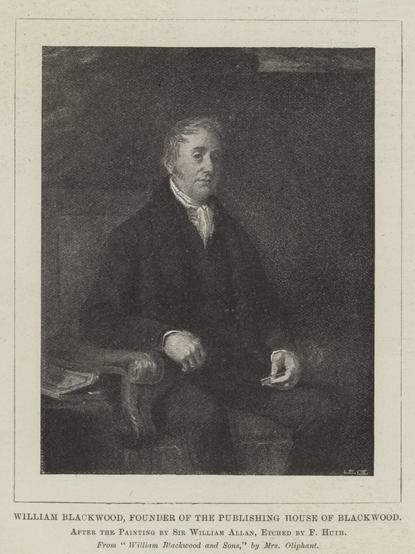 William Blackwood, Founder of the Publishing House of Blackwood by William Allan