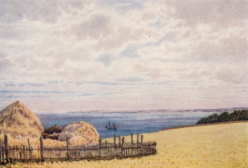 Looking across Pegwell Bay from the Ramsgate Side by William Biscombe Gardner