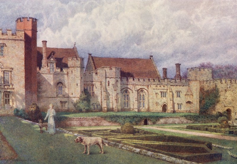 Penshurst Place from the Terrace by William Biscombe Gardner