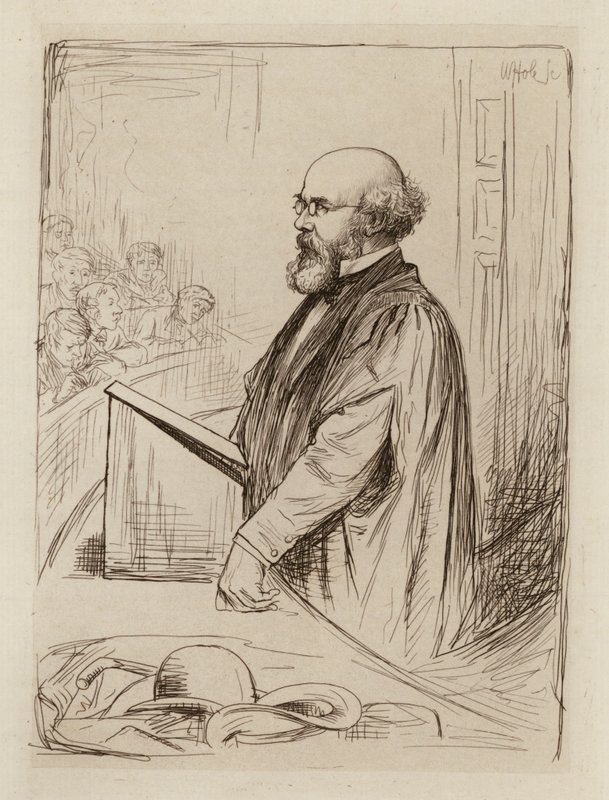 Norman Macpherson, Professor of Scots Law (engraving) by William Brassey (after) Hole
