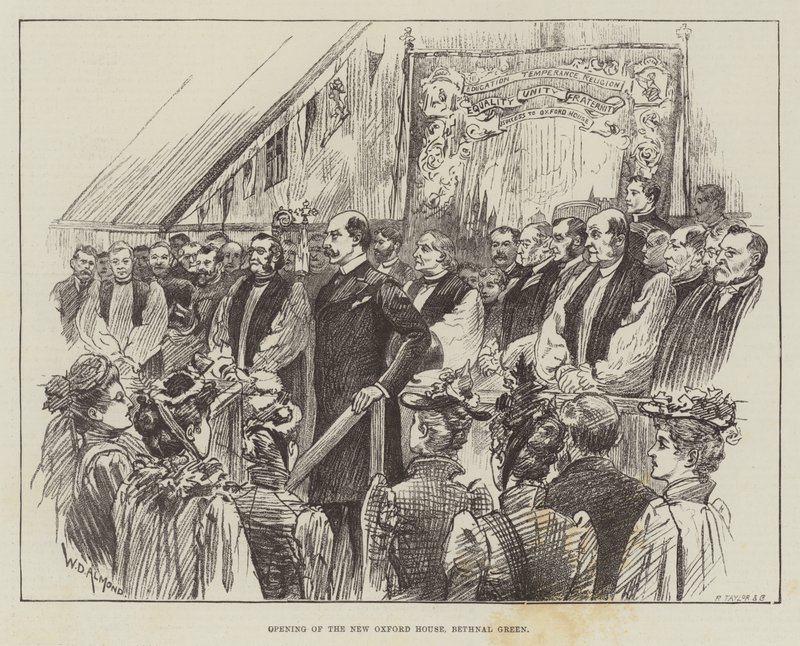 Opening of the New Oxford House, Bethnal Green by William Douglas Almond