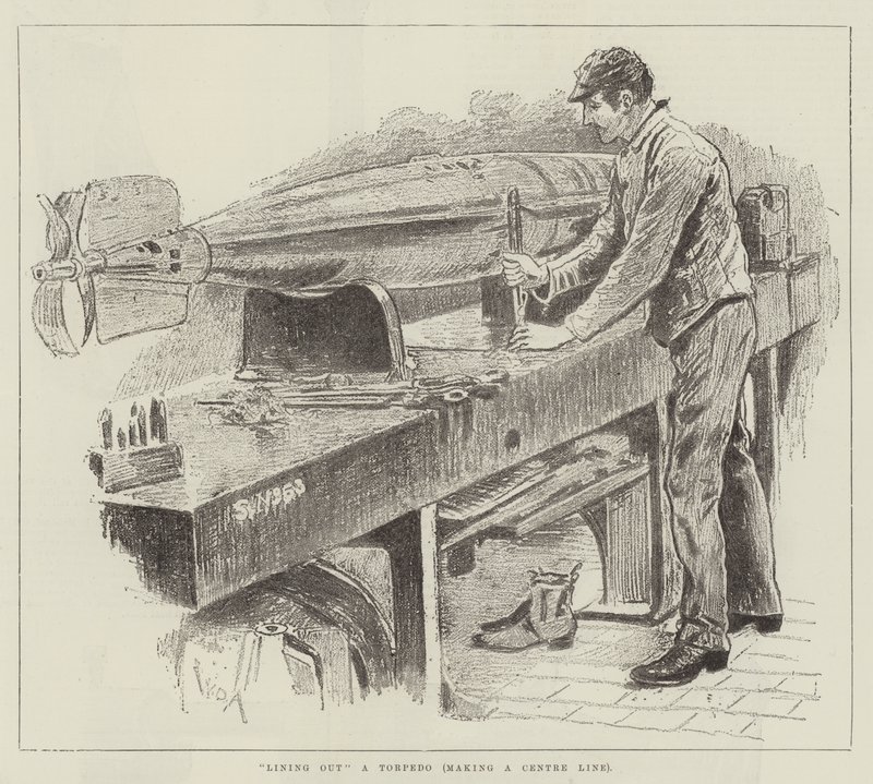 Woolwich Arsenal, Torpedoes and Shells by William Douglas Almond