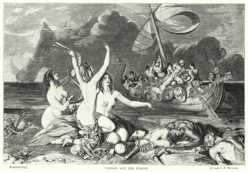 Ulysses and the Syrens by William Ellis
