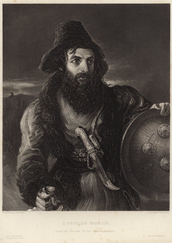 A Persian Warrior by William Etty
