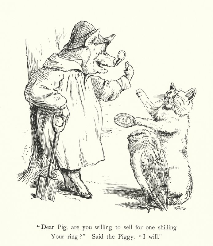 The Owl And The Pussy Cat by William Foster