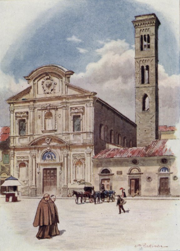 Ognissanti, Florence by William H. Parkinson