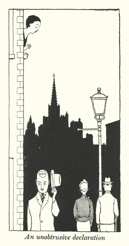 An Unobtrusive Declaration by William Heath Robinson