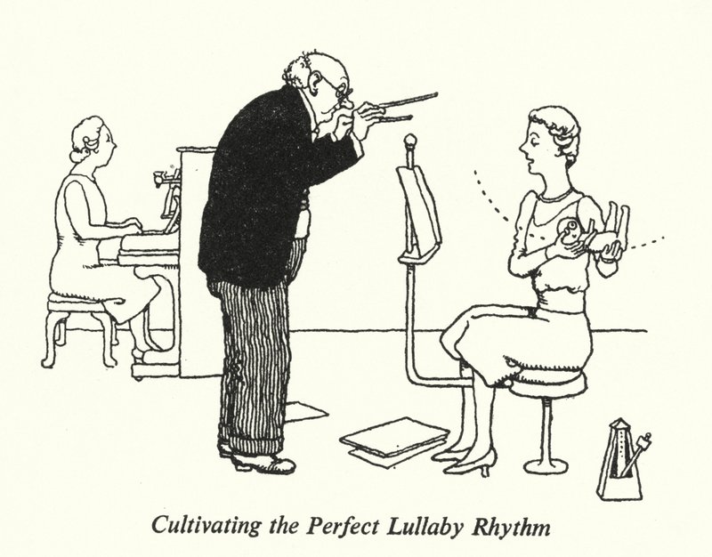 Cultivating the Perfect Lullaby Rhythm by William Heath Robinson