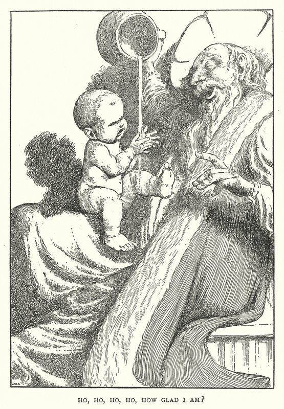 Ho, ho, ho, ho, how glad I am? by William Heath Robinson