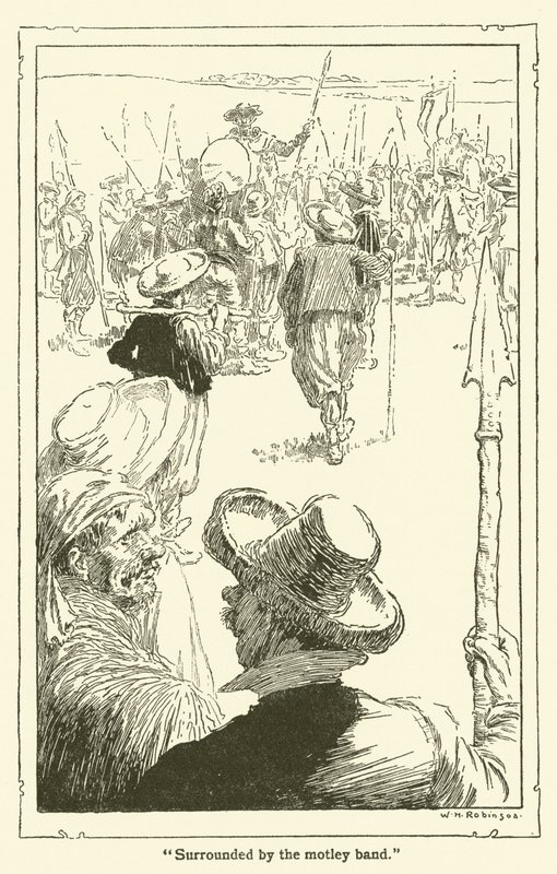 Illustration for Don Quixote by William Heath Robinson