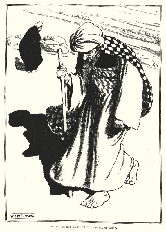 Set Out in Hot Haste for the Capital of China by William Heath Robinson