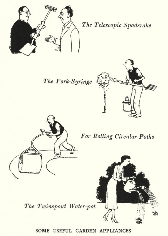 Some Useful Garden Appliances by William Heath Robinson