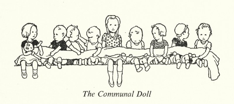 The Communal Doll by William Heath Robinson