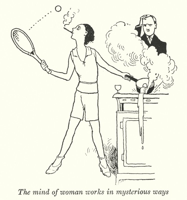 The Mind of Woman Works in Mysterious Ways by William Heath Robinson