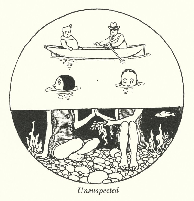 Unsuspected by William Heath Robinson