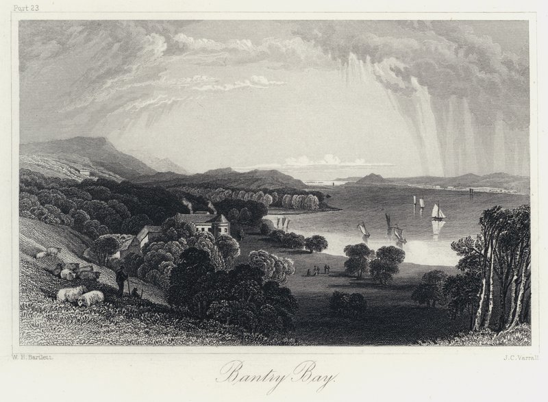 Bantry Bay by William Henry Bartlett