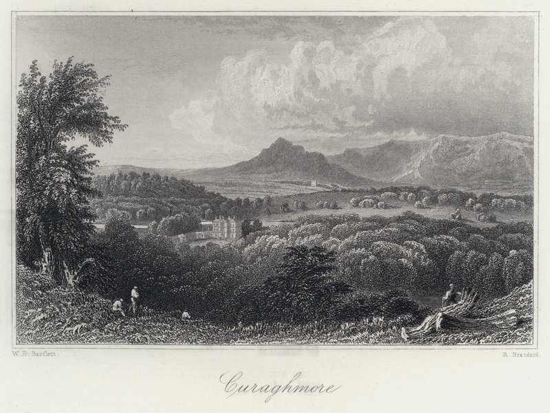 Curaghmore by William Henry Bartlett
